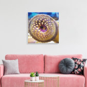 Sea Lamprey Mouth Poster Leinwanddruck (Insitu (Wohnzimmer))