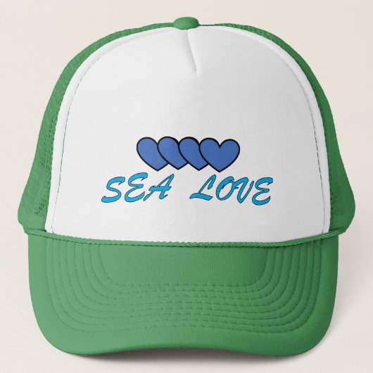 SEA-LIEBE TRUCKERKAPPE (Vorderseite)