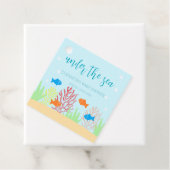 Sea Life Baby Dusche Geschenkanhänger (Beispiel)