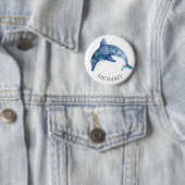 Sea Life Baby Shower Button Mommy (Beispiel)