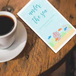 Sea Life Babydusche Napkins Serviette