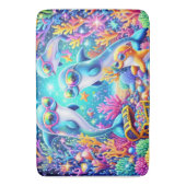 Sea Life Bath Mat Badematte (Vorderseite Vertikal)