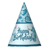 Sea Life Birthday Party Hats Partyhütchen (Vorderseite)