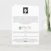 Sea Life Cards Dankeskarte (Rückseite)