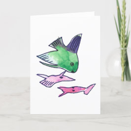 Sea Life Cards Dankeskarte