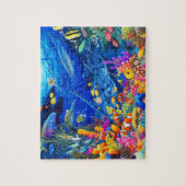 Sea Life Cartoon Jigsaw Puzzle (Vertikal)