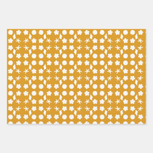 Sea Life Dollars Starfish Seashells Geschenkpapier Set (Vorderseite 2)