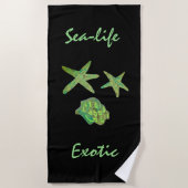 Sea-Life Exotic Strandtuch (Vorderseite)