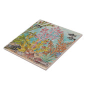 Sea Life Hermit Crab Fish Corean Mural PC#7 Fliese (Seite)