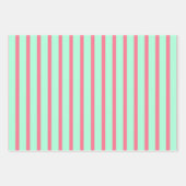 Sea Life Mermaid Seepferd Wrapping Paper Set Geschenkpapier Set (Vorderseite 2)