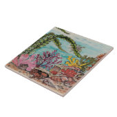 Sea Life Octopus Shrimps Schildkrötenkorallen Mura Fliese (Seite)