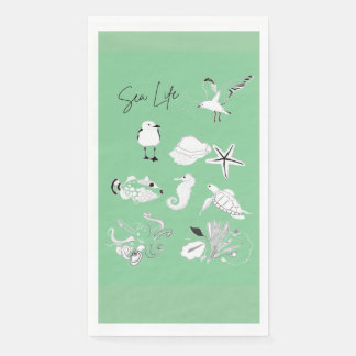 Sea Life Paper Napkin Serviette