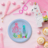 Sea Life Paper Plate Pappteller (Party)