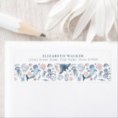 Sea Life Rücksendeadressen-Aufkleber (Insitu)