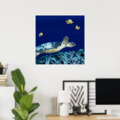 Sea Life - Sea Turtle Poster (Heimbüro)