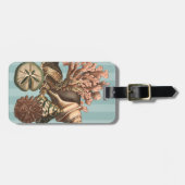 Sea Life Silhouette Gepäckanhänger (Vorderseite horizontal)