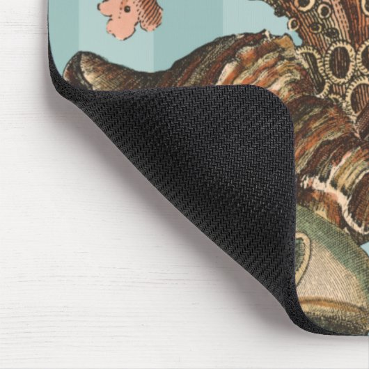 Sea Life Silhouette Mousepad (Ecke)