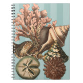 Sea Life Silhouette Notizblock (Vorderseite)