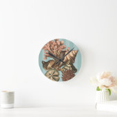 Sea Life Silhouette Runde Wanduhr (Zuhause)