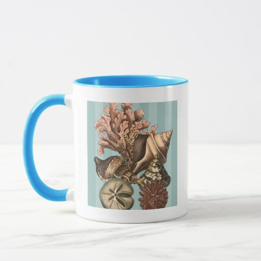 Sea Life Silhouette Tasse (Links)