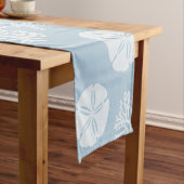 Sea Life Silhouetten (Blauer Ozean) Kurzer Tischläufer (Beispiel)