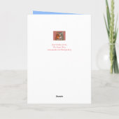 Sea Life Stingray Birthday Card Karte (Rückseite)