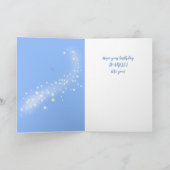 Sea Life Stingray Birthday Card Karte (Innenseite)