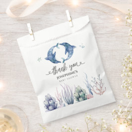 Sea Life Twins Baby Dusche Geschenktütchen
