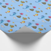 Sea Life Wrapper Geschenkpapier (Ecke)