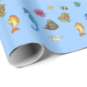 Sea Life Wrapper Geschenkpapier (Rolleneckpunkt)