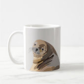 Sea Lion Animal Wildlife Kaffeetasse (Links)
