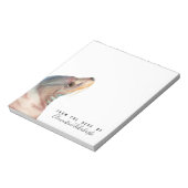 Sea Lion Art | Name hinzufügen Notizblock (Rotiert)