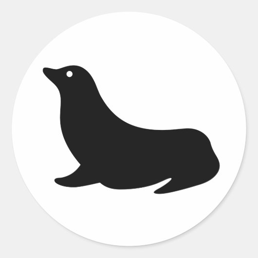 Sea Lion - Aufkleber (Vorderseite)