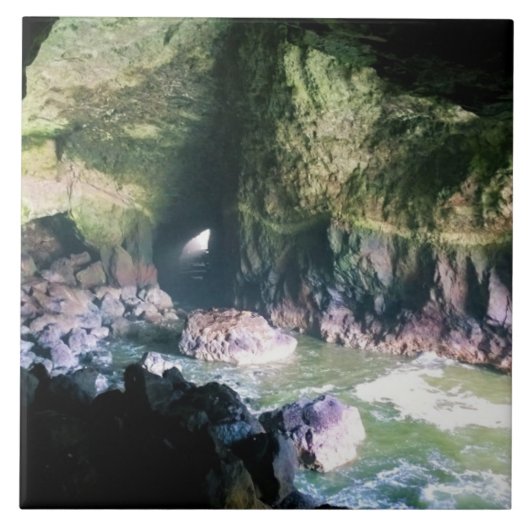 Sea Lion Cave, OR Fliese (Vorderseite)