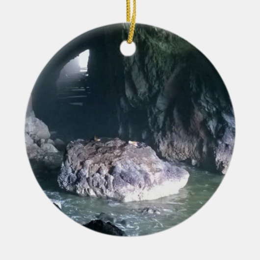 Sea Lion Cave, OR Keramik Ornament (Vorne)