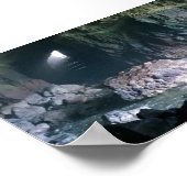 Sea Lion Cave, OR Poster (Ecke)
