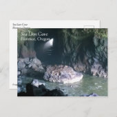 Sea Lion Cave, OR Postkarte (Vorne/Hinten)