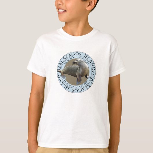 Sea Lion Galapagos Inseln T-Shirt (Vorderseite)