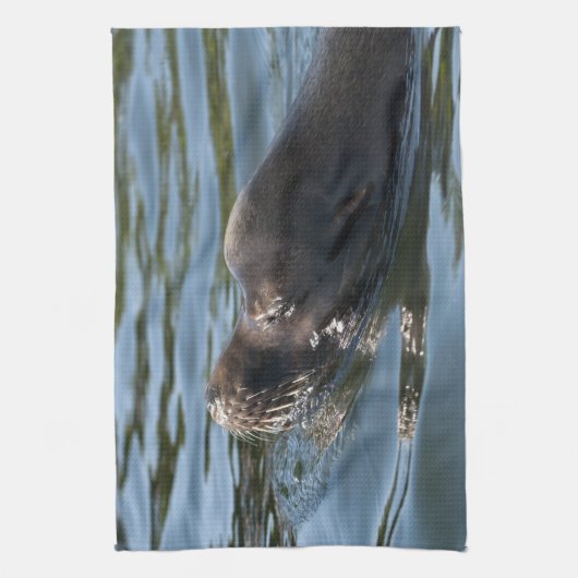 Sea Lion Handtuch (Vertikal)