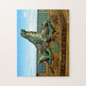 Sea Lion Höhle Oregon. Puzzle (Vertikal)