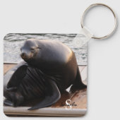 Sea Lion Keyring Schlüsselanhänger (Rückseite)