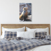Sea Lion Leinwanddruck (Insitu (Schlafzimmer))