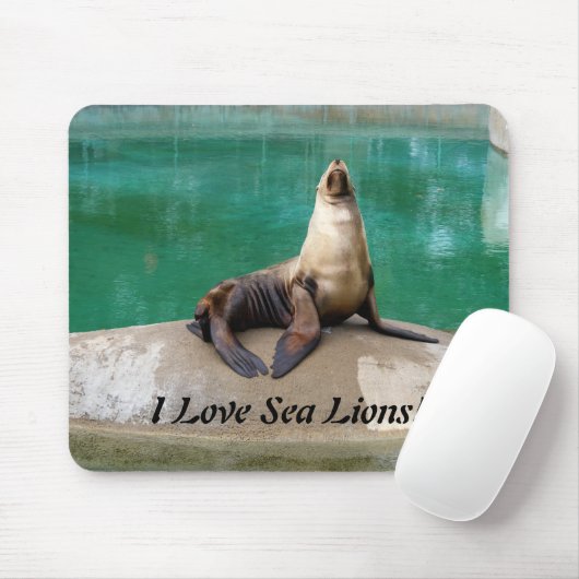 Sea Lion Mousepad (Mit Mouse)