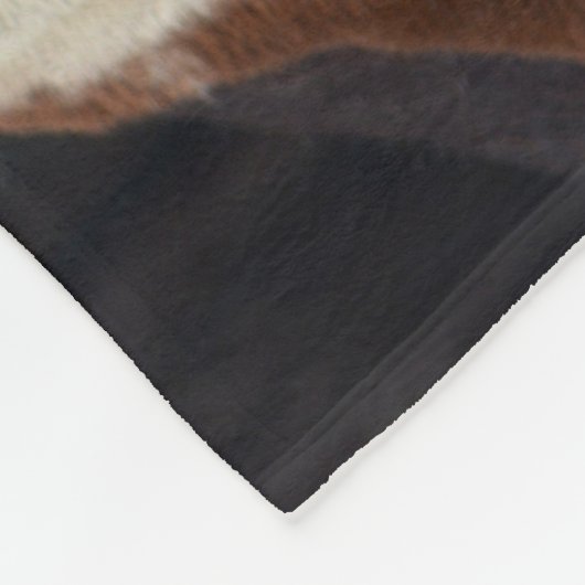 Sea Lion Portrait Fleecedecke (Ecke)