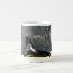 Sea Lion Tier Kaffeetasse