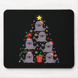 Sea Lion Weihnachtsschmuck Trem Niedliche Mama Fun Mousepad