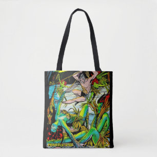 Sea Mermaid Princess Vintage Comicen Tasche