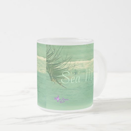 Sea Mist Mattierte Tasse (VorderseiteRechts)