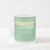 Sea Mist Mattierte Tasse (Vorderseite Links)