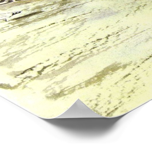 'Sea Mist' Print Poster (Ecke)